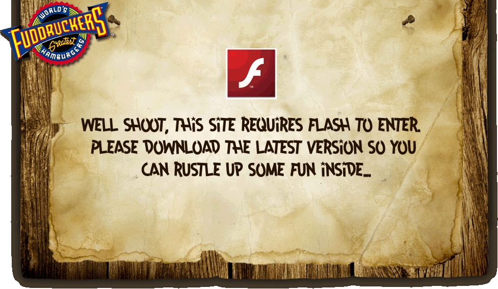 Get Adobe Flash player